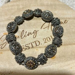 sterling silver magnetic bracelet